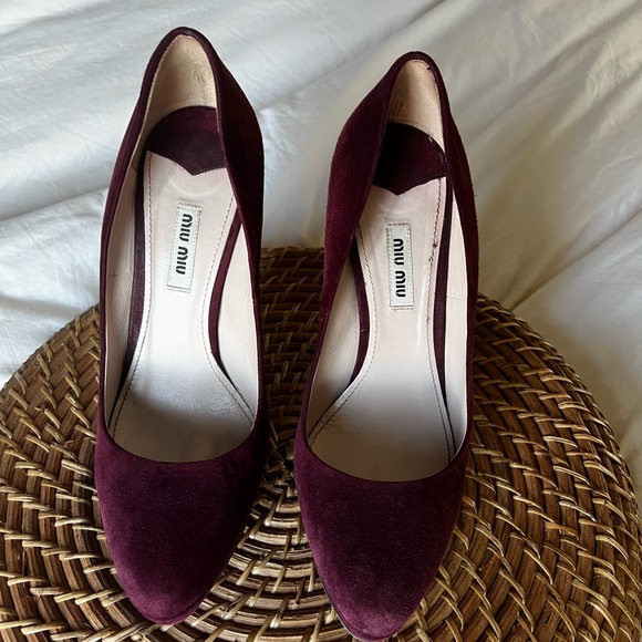 Size EU 40 W Miu Miu Pumps - Picture 1 of 6